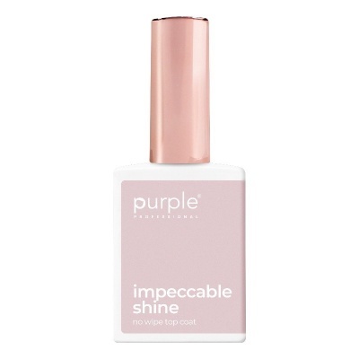 Frasco de verniz de unhas Purple Professional impeccable shine