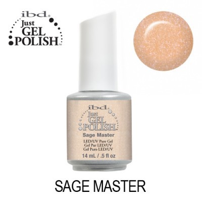 Frasco de verniz gel para unhas Sage Master da marca ibd