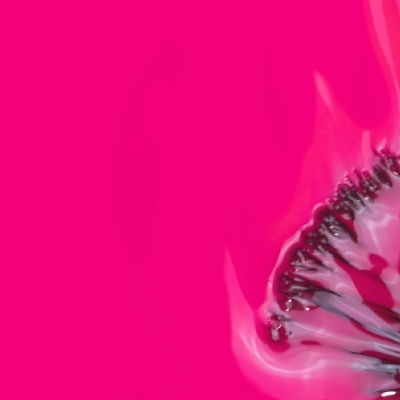 Padrão colorido abstrato com textura brilhante e forma semelhante a fatia de kiwi