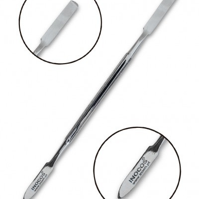 Espátula de aço inoxidável INOCO S com cabo texturizado e lâminas nas extremidades