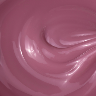 Gel de unhas rosa cremoso com texto SAUTE NAILS