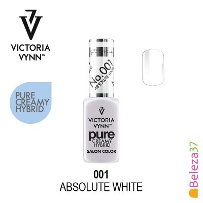 Verniz de unhas Victoria Vynn 001 Absolute White pure creamy hybrid