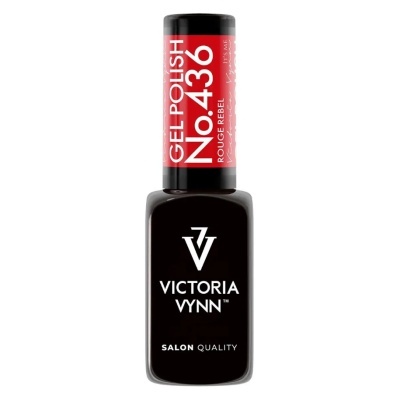 Frasco de verniz gel vermelho Victoria Vynn