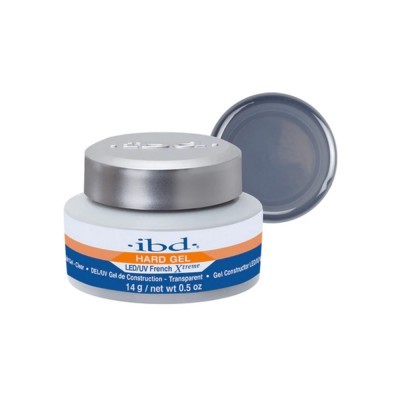 Frasco de gel duro ibd Hard Gel com tampa cinzenta