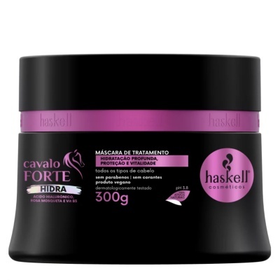 Máscara de tratamento capilar Haskell Cavalo Forte Hidra 300g