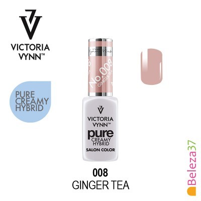 Verniz de unhas Victoria Vynn cor 008 Ginger Tea com amostra da cor