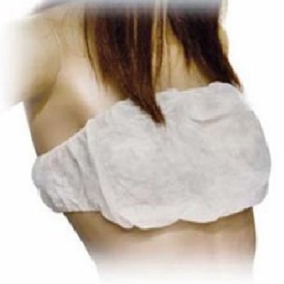 Faixa de tecido branco ao redor do tórax de uma pessoa