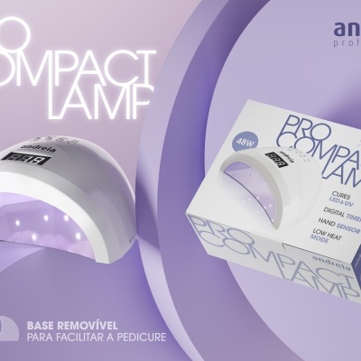 Lâmpada compacta profissional Andreia Pro Compact Lamp com embalagem