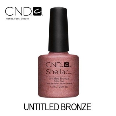 Verniz para unhas CND Shellac cor Untitled Bronze