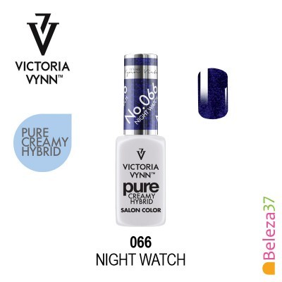 Esmalte unguento Victoria Vynn Pure Creamy Hybrid azul 066 Night Watch