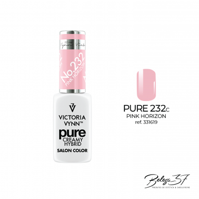 Esmalte de unhas Victoria Vynn No. 232 Pink Horizon com amostra de cor