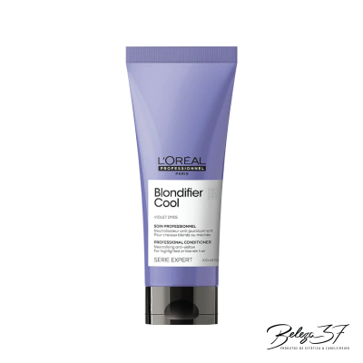 Condicionador profissional L'Oréal Blondifier Cool tubo lilás 150 ml