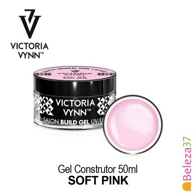 Gel construtor para unhas Victoria Vynn 50 ml cor soft pink