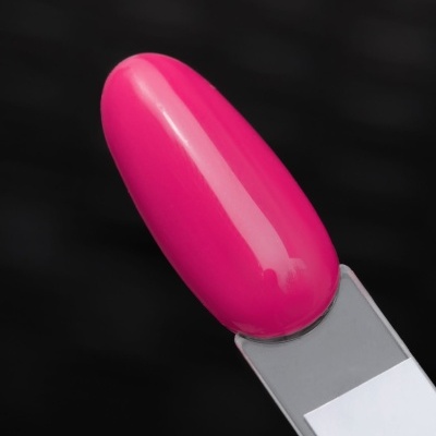 Amostra de verniz de unhas rosa brilhante