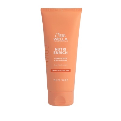 Condicionador Wella Nutri Enrich 200 ml embalagem rosa salmão