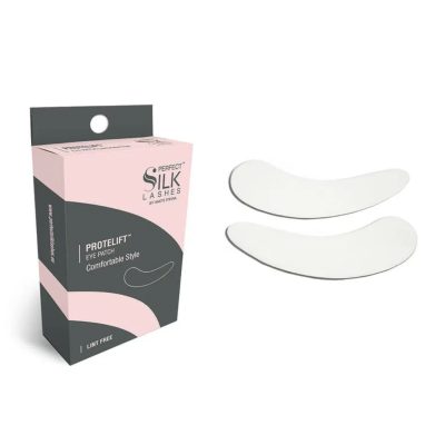 Embalagem com alfombrilhas para olhos PROTELIFT em rosa e cinza