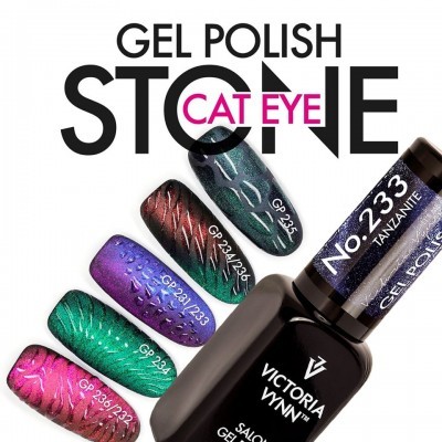 Verniz gel para unhas VICTORIA VYNN Colecção CAT EYE em várias cores metálicas e cintilantes