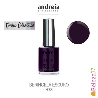 Verniz para unhas Andreia Professional cor Beringela Escuro H78