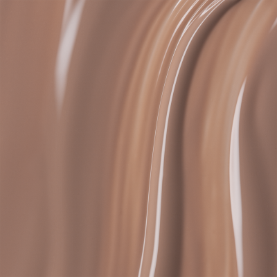 Superfície líquida castanho claro com reflexos e ondas brilhantes