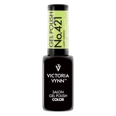 Frasco de verniz gel para unhas Victoria Vynn Lady Green nº 421