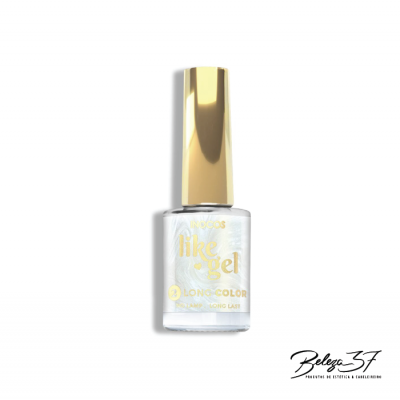 Frasco de verniz de unhas Inocos like gel com tampa dourada