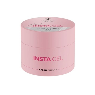 Embalagem cilíndrica rosa de gel para unhas Victoria Vynn Insta Gel