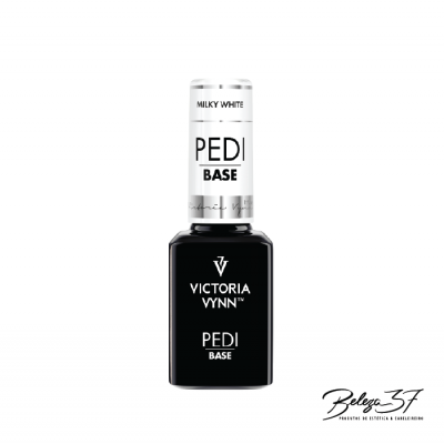 Frasco de base para pedicure Victoria Vynn preto com tampa branca