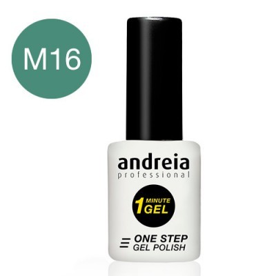 Verniz em gel branco Andreia Professional 1 MINUTE GEL ONE STEP M16