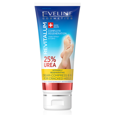 Tubo de creme Eveline Cosmetics para calcanhares agrietados