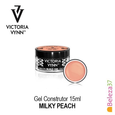 Gel construtor para unhas Victoria Vynn Milky Peach 15ml