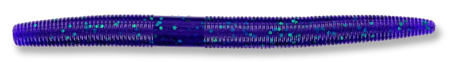 Isco artificial azul-escuro com partículas brilhantes verdes e azuis