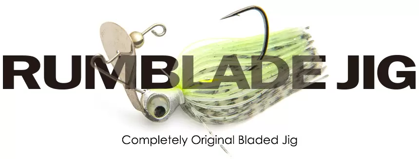 Keitech RumBlade Jig Anzol de pesca RUM BLADE JIG com lâmina metálica e corpo verde-limão em fundo branco