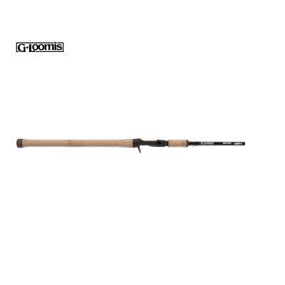 Vara de pesca G-Loomis com cabo em cortiça e corpo preto