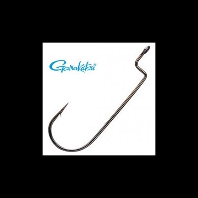 Anzol de pesca metálico prateado Gamakatsu