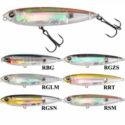 Iscos artificiais para pesca coloridos com ganchos triplo