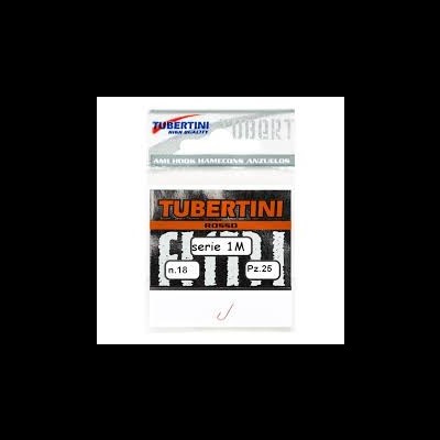 Pacote de anzóis de pesca Tubertini série 1M n.18 Pz.25