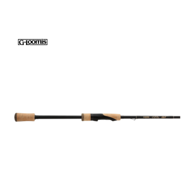 Vara de pesca G·LOOMIS com cabo em cortiça e haste preta