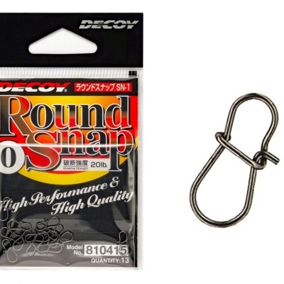 Pacote com 13 mosquetões metálicos prateados para pesca