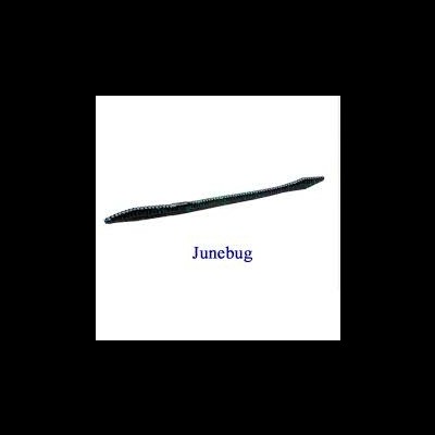 Isco artificial preto com textura estriada e texto Junebug