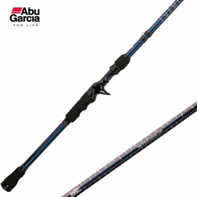 Varão de pesca Abu Garcia azul metálico com punho preto