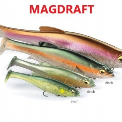 Isco artificial para pesca MAGDRAFT de diferentes tamanhos e cores