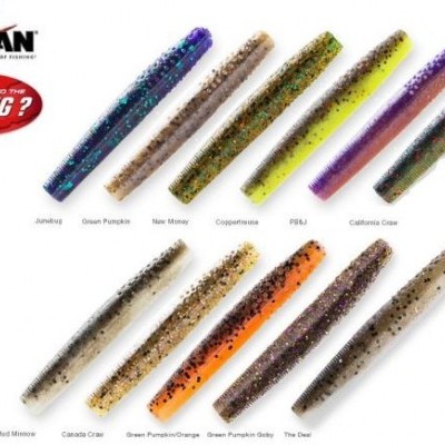 Iscos artificiais Z-Man em várias cores e padrões para pesca