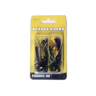 Embalagem de iscas artificiais para pesca Booyah Finance Jig 1/2 OZ