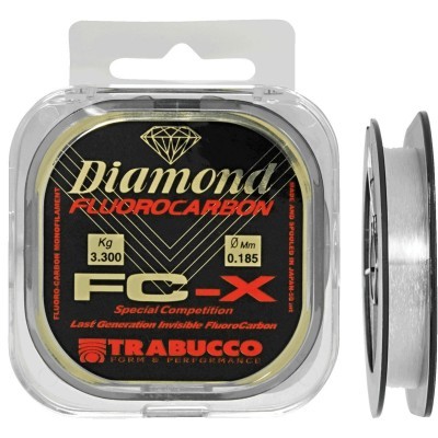 Rolo de linha de pesca Trabucco Diamond Fluorocarbon