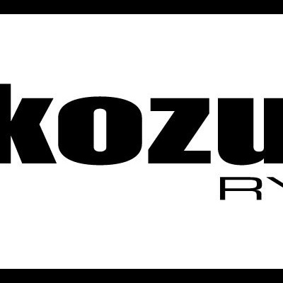 Logo preto 'Yokozuna RYOSHI' sobre fundo branco