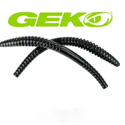 Isco artificial preto segmentado com logótipo verde GEKO