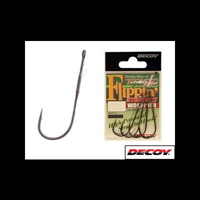 Gancho de pesca Decoy TUNED FLIPPIN' WORM 1/14 embalado