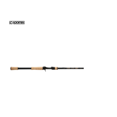 Vara de pesca G. Loomis com cabo em cortiça e corpo preto