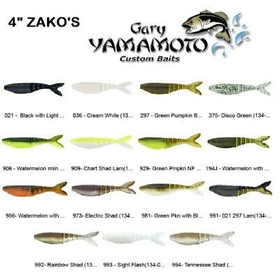 Iscos de pesca Gary Yamamoto 4