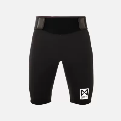 Calções pretos de neoprene para desporto aquático com logótipo Magic Marine